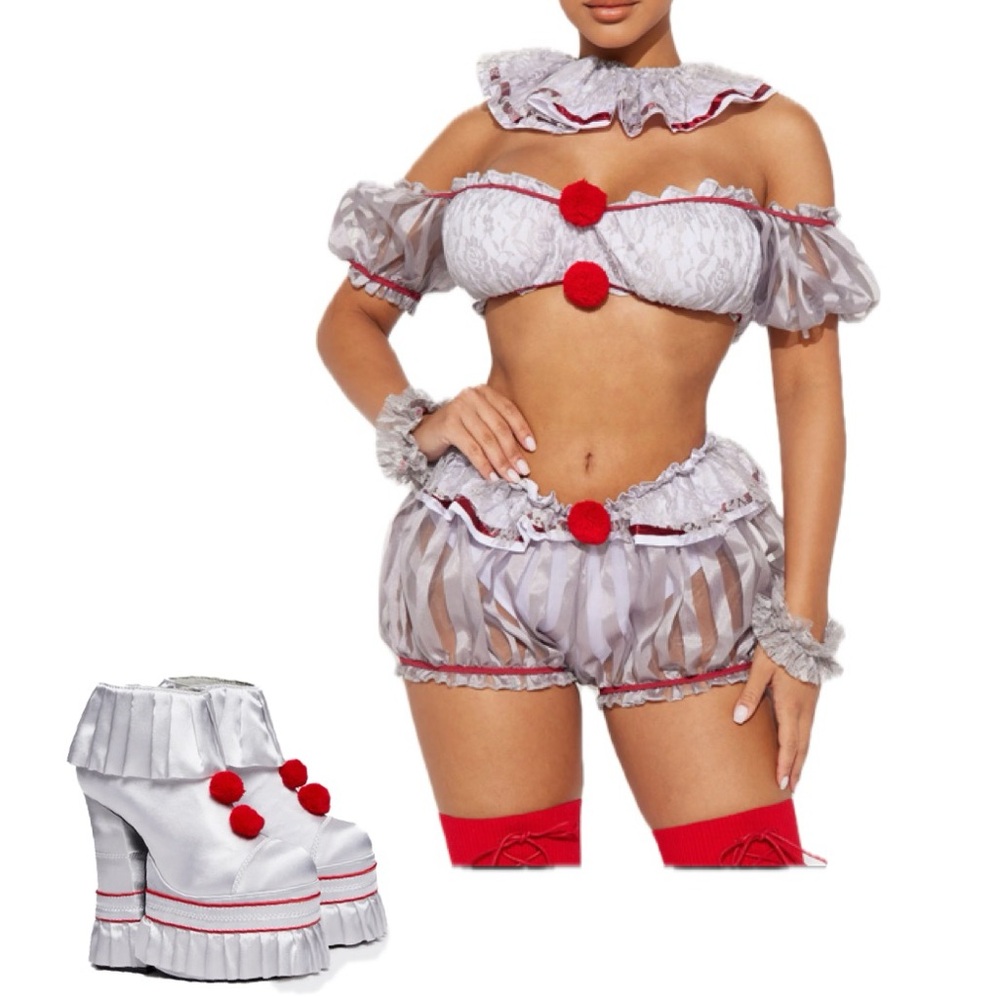 Sexy clown costume